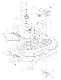 Part Location Diagram of 954-0498 MTD Lawn Mower Deck Belt